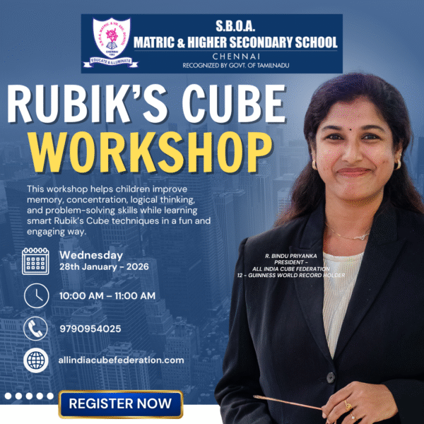 🧩 National-Level Expertise All India Cube Federation is a recognized body dedicated to promoting Rubik’s Cube sports and mind-skill development across India.