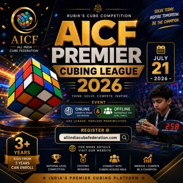 AICF PREMIER CUBING LEAGUE 2026