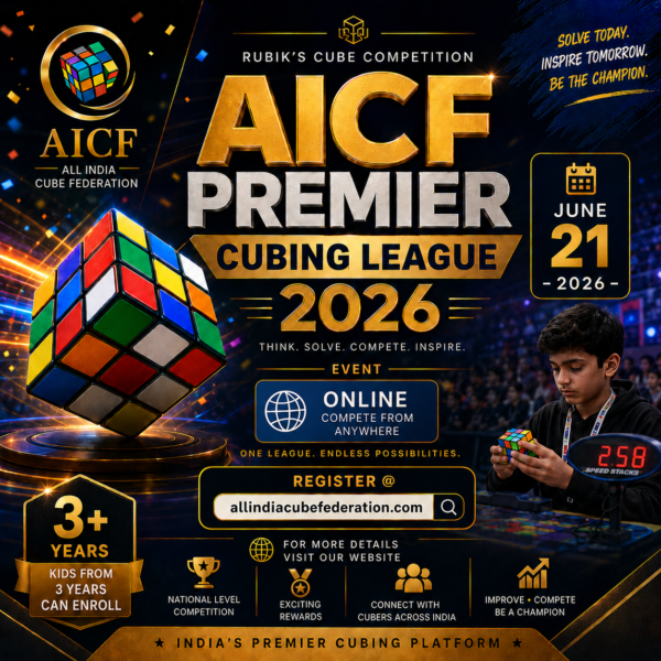 AICF PREMIER CUBING LEAGUE 2026