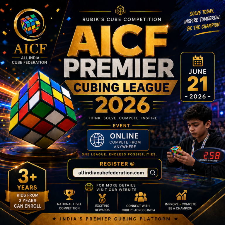 AICF PREMIER CUBING LEAGUE 2026