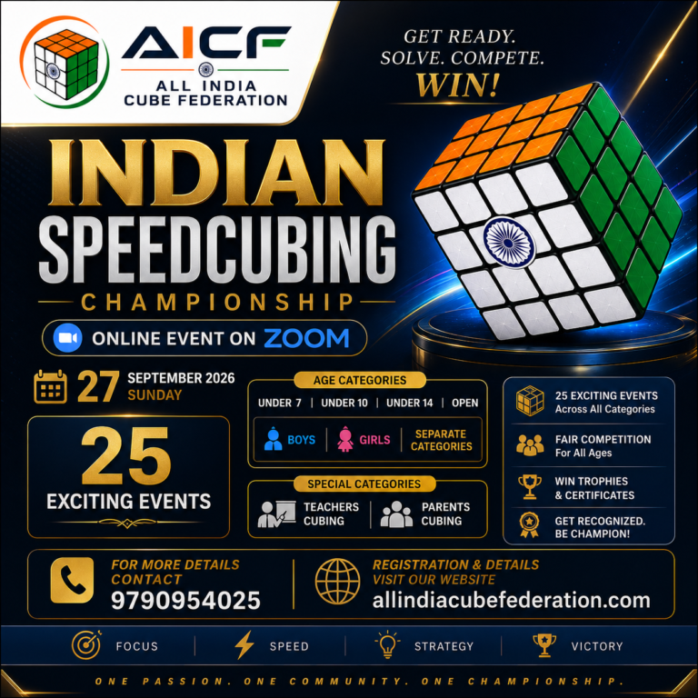 AICF Indian Speedcubing Championship