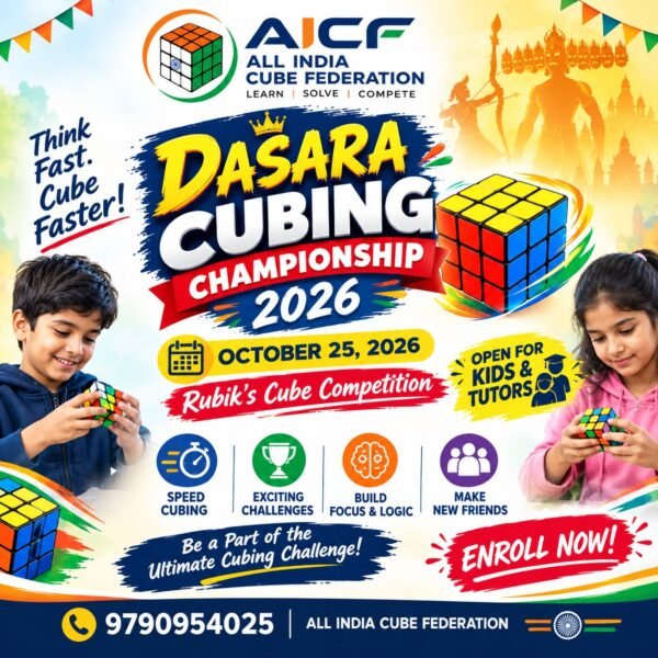 DASARA CUBING CHAMPIONSHIP 2026